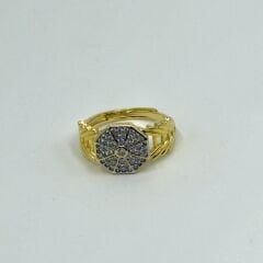 Serenity Beyaz Taşlı Yüzük