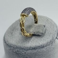 Alexia Zincir Detaylı Yüzük