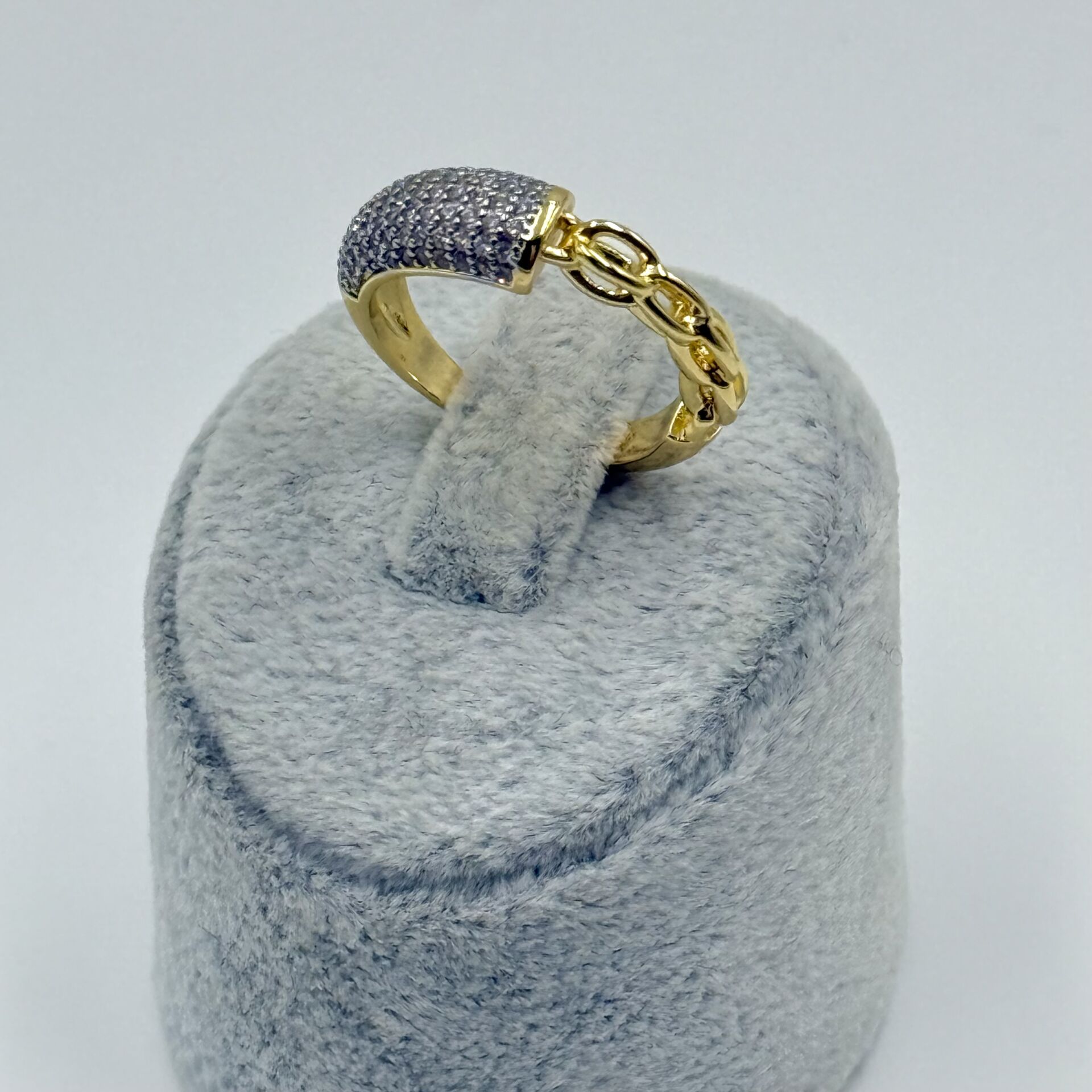 Alexia Zincir Detaylı Yüzük