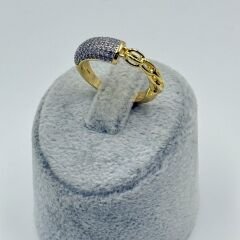 Alexia Zincir Detaylı Yüzük