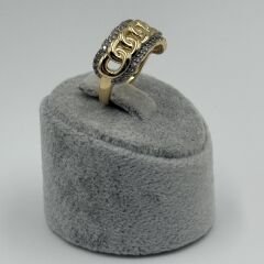 Charlotte Gold Taşlı Yüzük