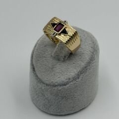 Galiela Bordo Taşlı Yüzük