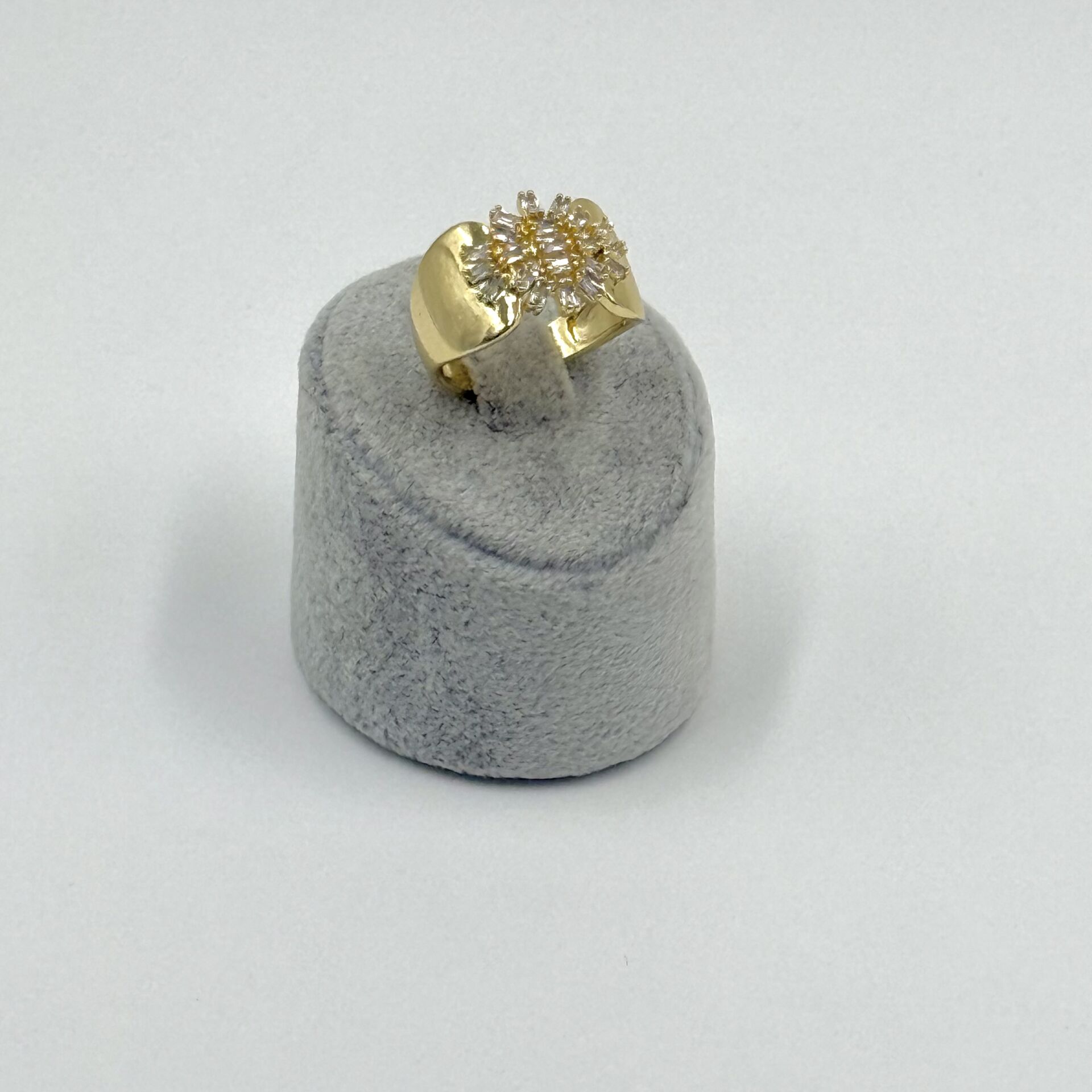 Rayne Gold Taşlı Kalın Yüzük