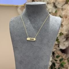 Messi Gold Rengi Kolye