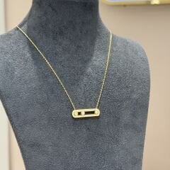 Messi Gold Rengi Kolye