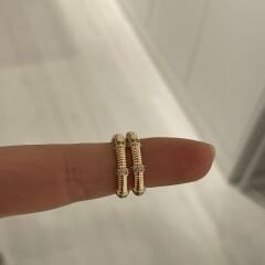 Isabella taşlı küpe