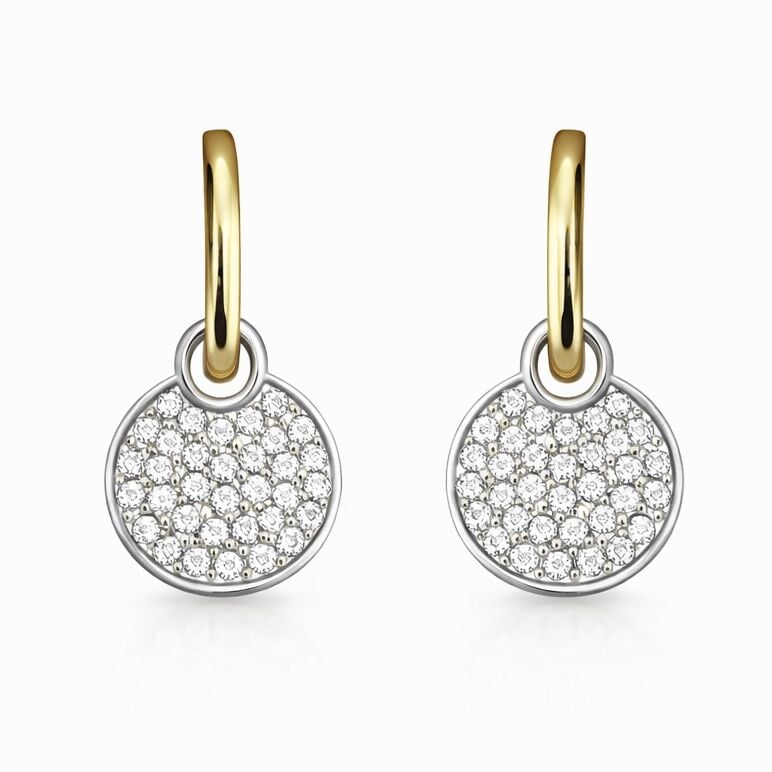 Harper taşlı küpe