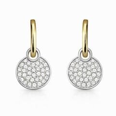 Harper taşlı küpe