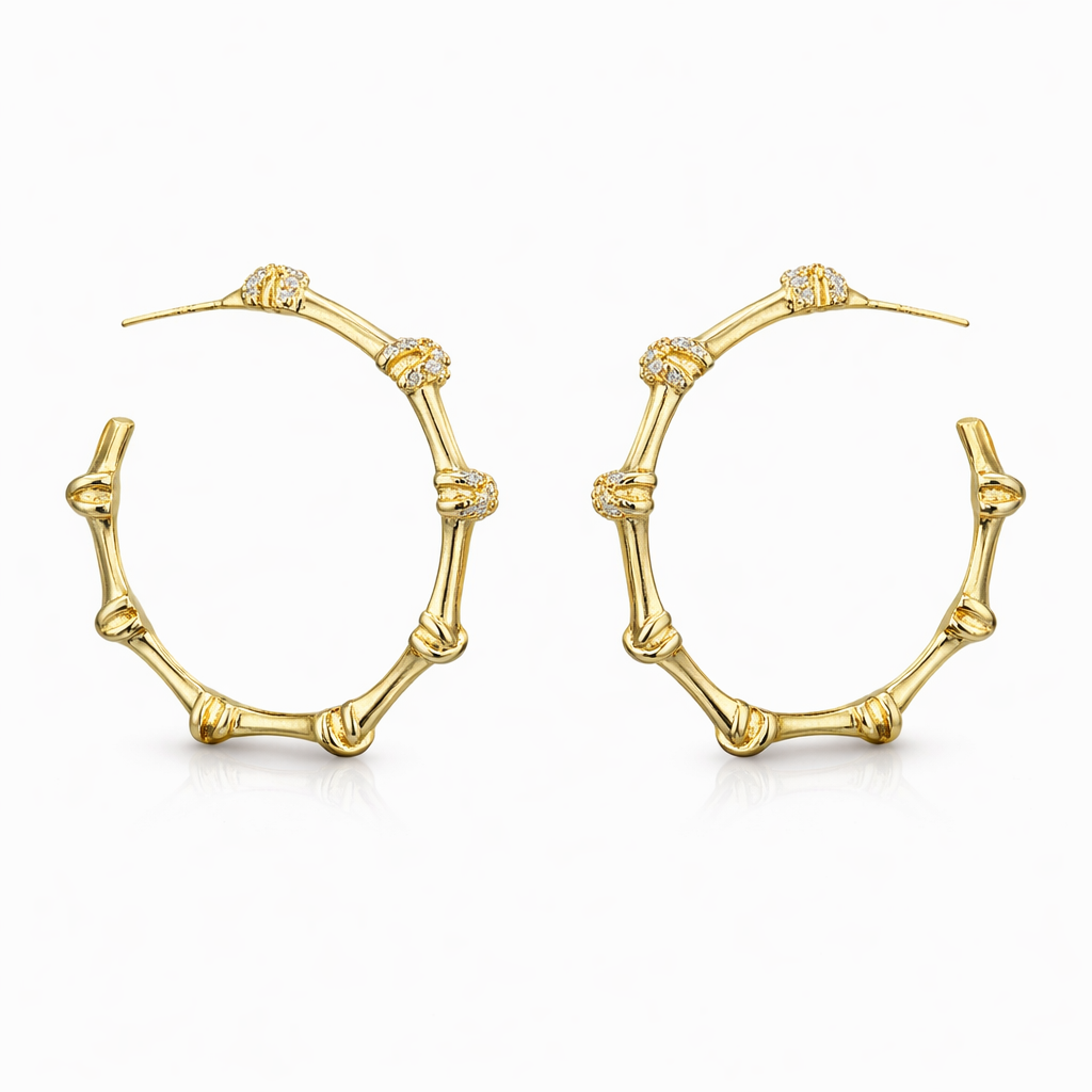 Stella taşlı küpe