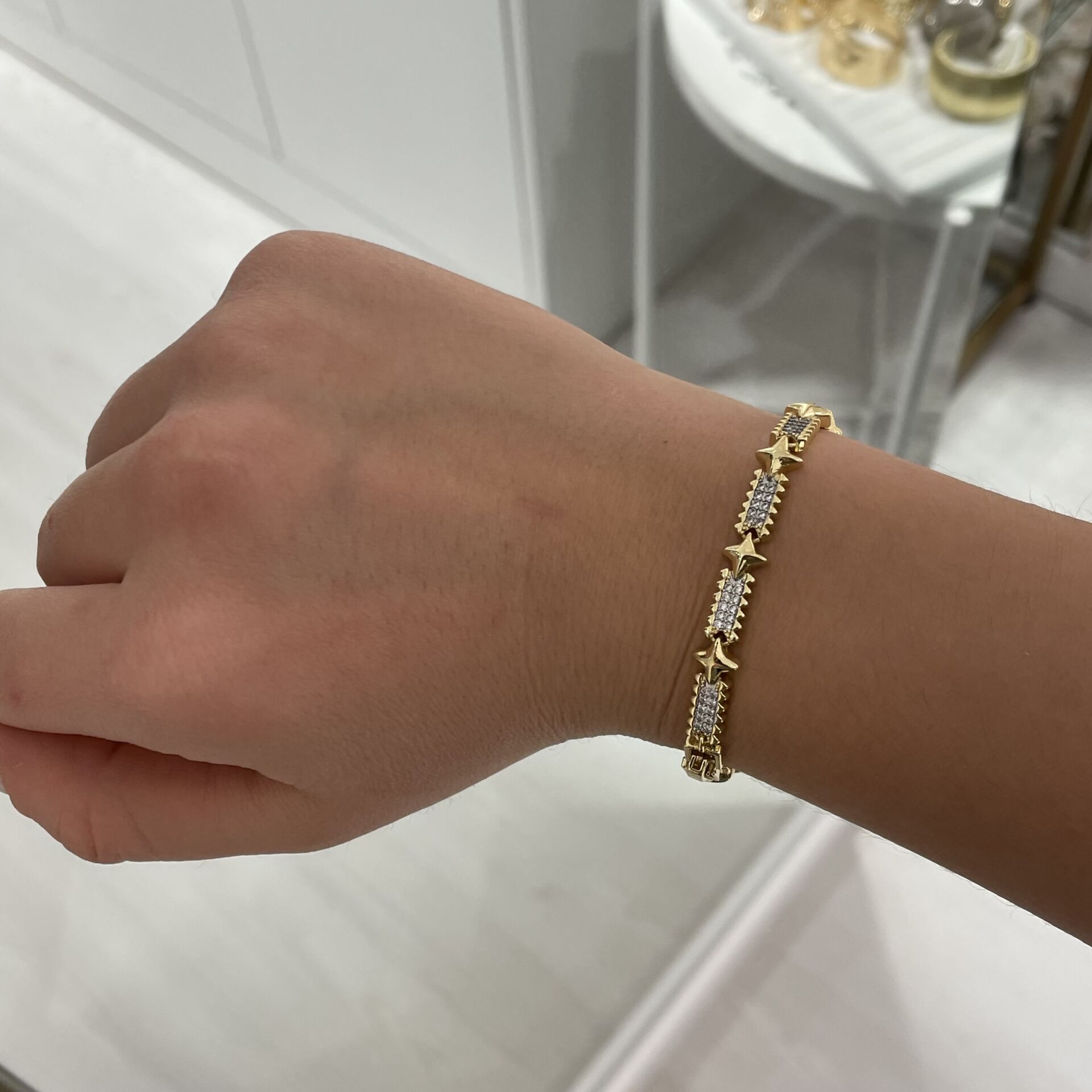 Grace taşlı  bileklik