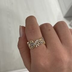 Alison taşlı yüzük