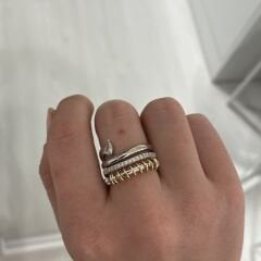 Mary taşlı yüzük