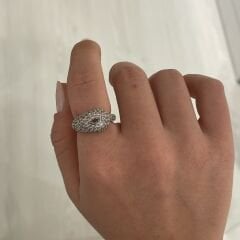 Charlotte taşlı yüzük