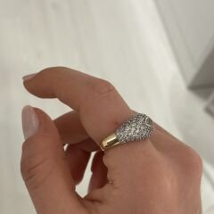 Charlotte taşlı yüzük