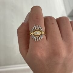 Kate taşlı yüzük