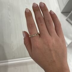 Lily taşlı yüzük