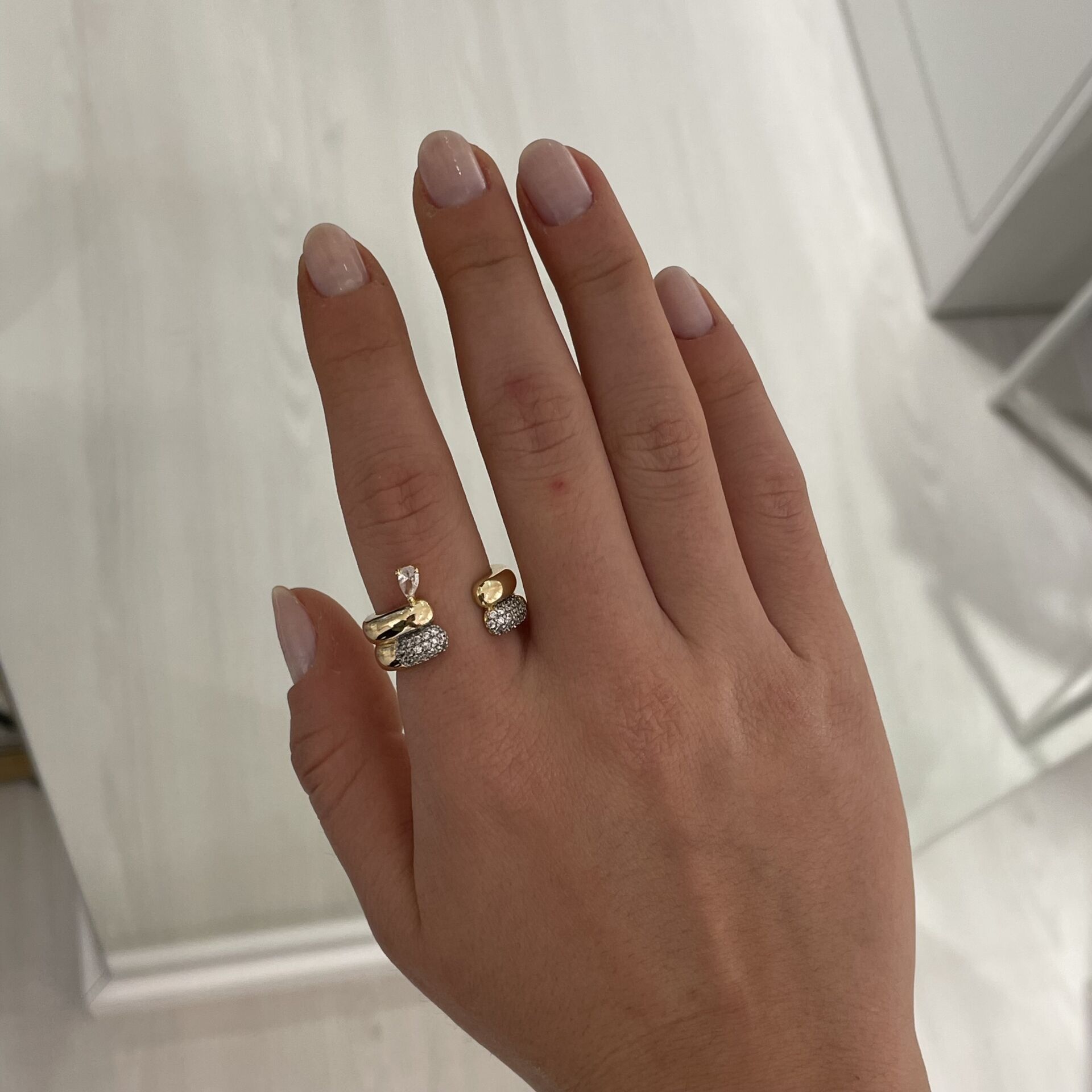 Chloe taşlı yüzük