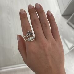 Madison taşlı yüzük