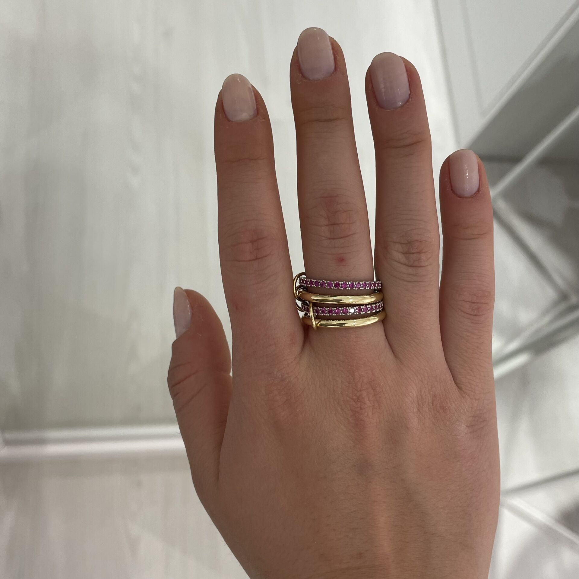 Aurora taşlı yüzük