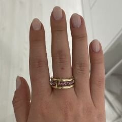 Scarlett taşlı yüzük