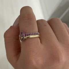 Ariana taşlı yüzük