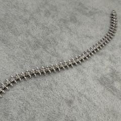 Cartie Clus Taşsız Gümüş Rengi Bilezik