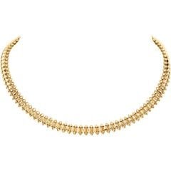 Cartie Clus Taşsız Gold Kolye