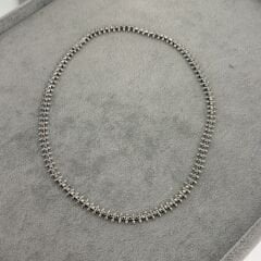 Cartie Clus Gümüş Taşsız Kolye