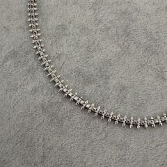 Cartie Clus Gümüş Taşsız Kolye