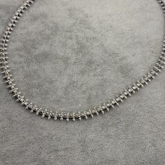 Cartie Clus Gümüş Taşsız Kolye