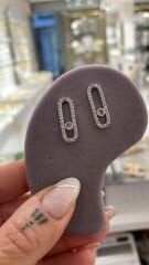 Messi tek sıra Küpe