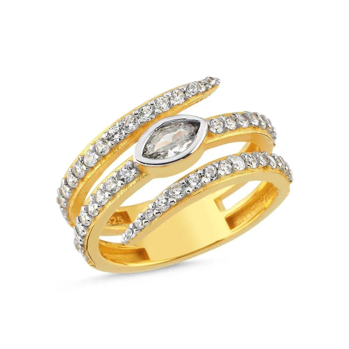 Diana Taşlı Yüzük