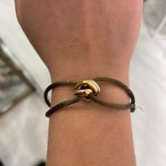 Carti trinty ip bileklik Haki rengi