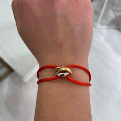 Carti trinty ip bileklik kırmızı