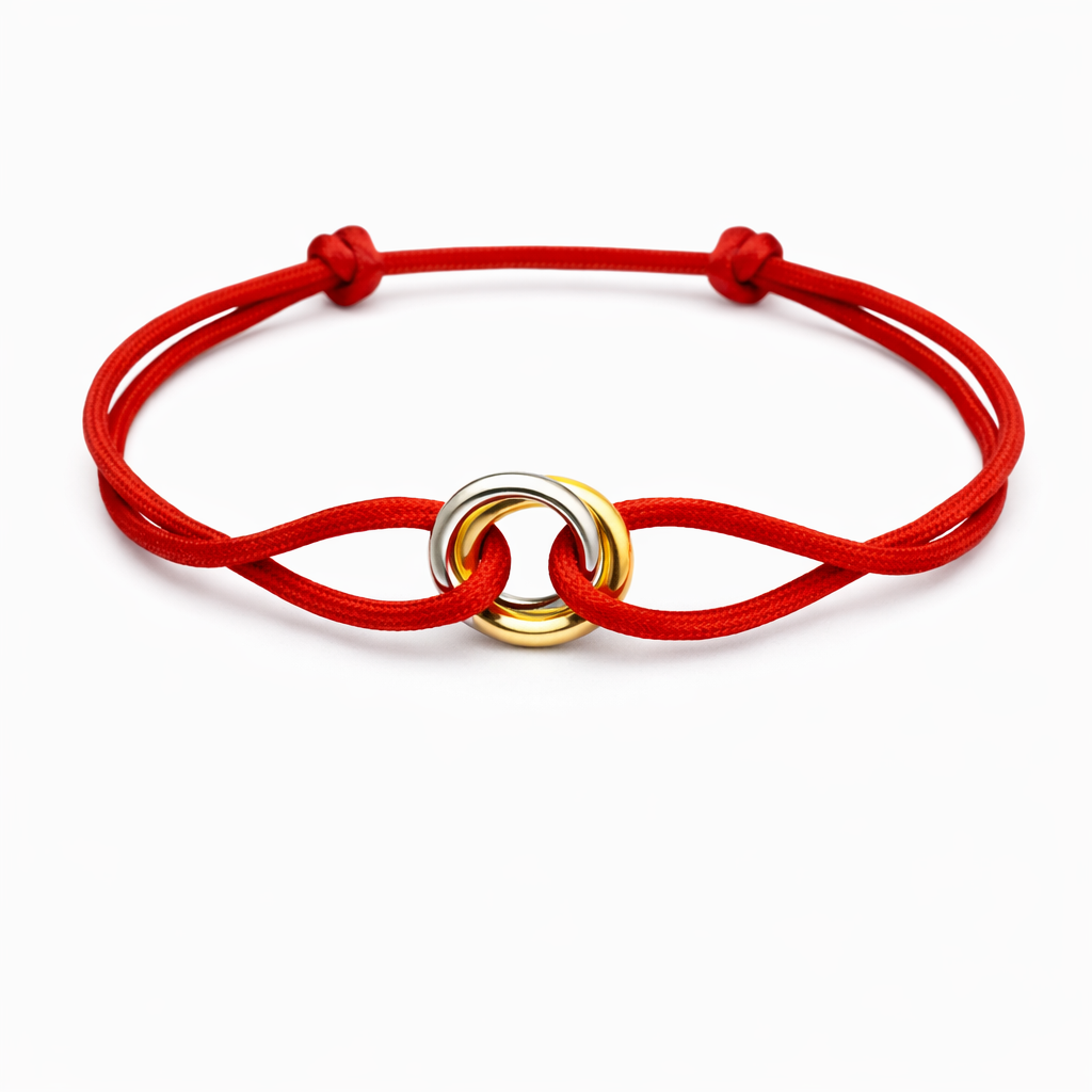 Carti trinty ip bileklik kırmızı