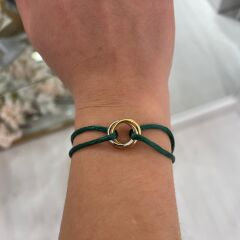 Carti trinty ip bileklik yeşil