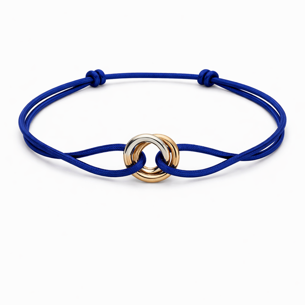 Carti trinty ip bileklik mavi