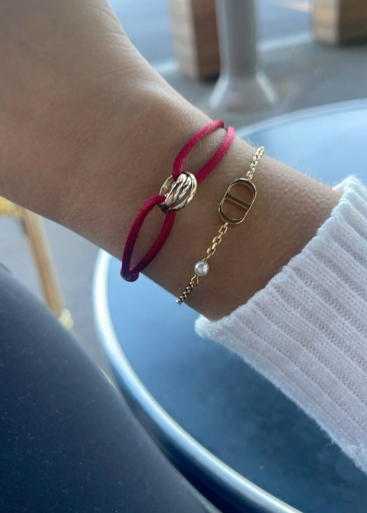 Carti trinty ip bileklik mor