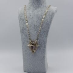 Ambra Rose Rengi Şövalye Kolye