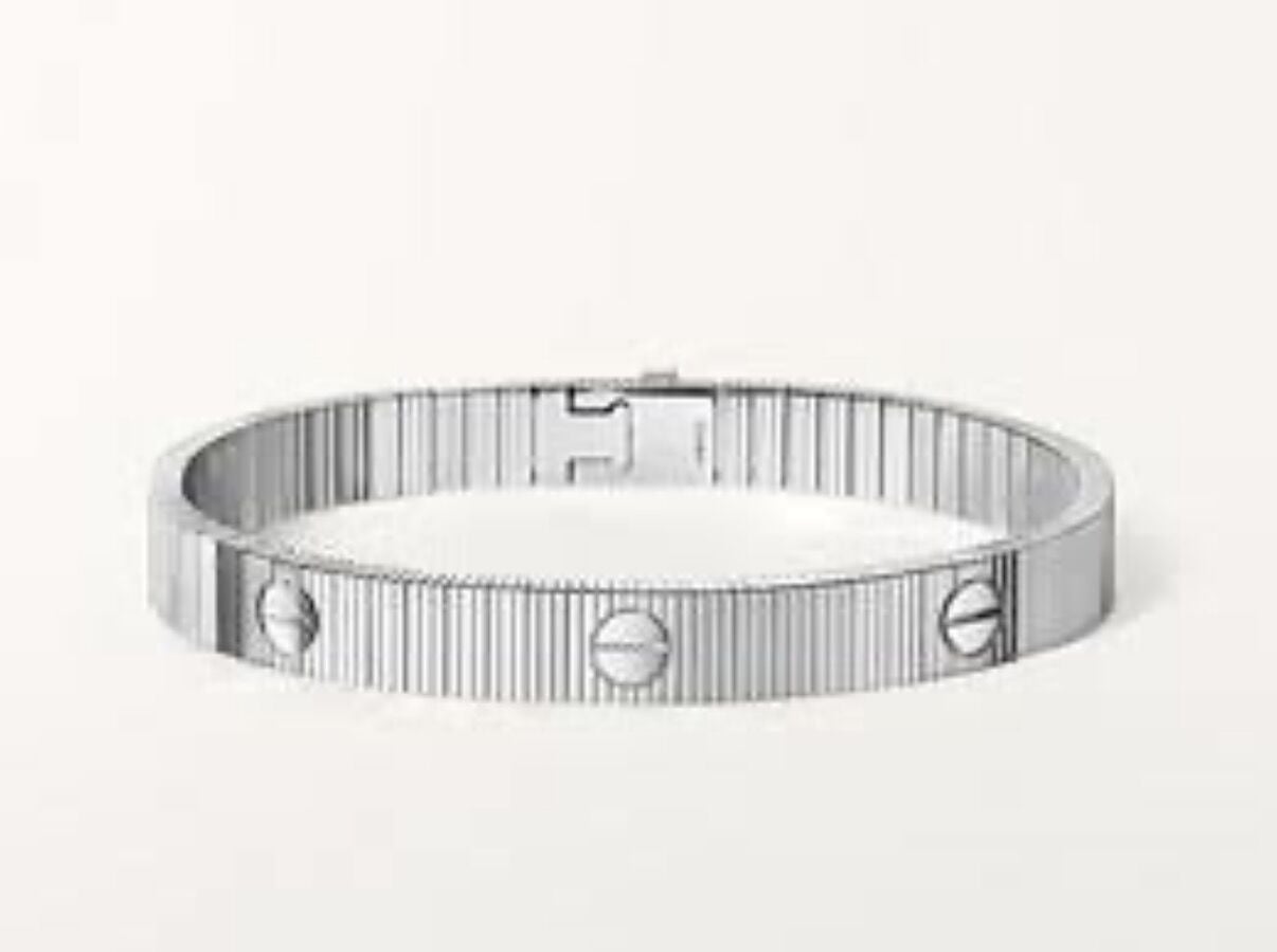 Carti Love Gümüş Bileklik(Kilit detaylı)