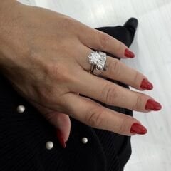 Carti Love Çelik Yüzük Yazısız