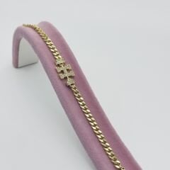 H Harfli Gold Bileklik