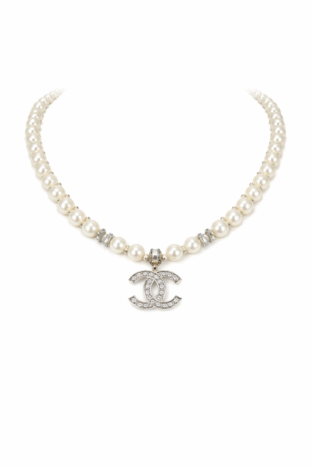 İthal Marka İncili Gümüş Kolye