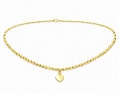 İthal Topçuk Marka Kolye Gold