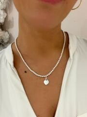 İthal Marka Kolye Gümüş