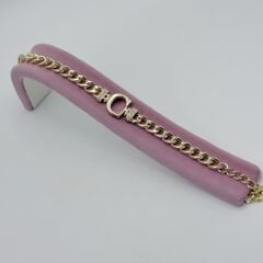 C Harfli Kalın Bileklik