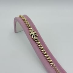 K Harfli Kalın Bileklik