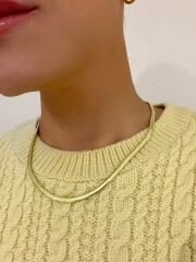 925 Ayar İtalyan Zincir Kolye