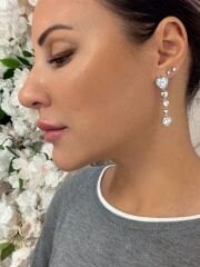 Elegant Serisi Kalpli Küpe