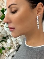 Elegant Serisi Uzun Su Yolu Küpe